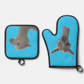 Pot Holder Set - Alpaca Portret (Voorkant)