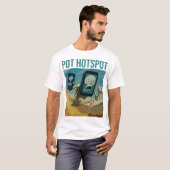 Pot Hotspot Skeleton Spicy Meme Chaos T-shirt (Voorkant volledig)