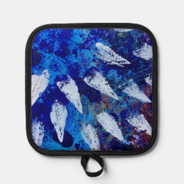 Pot Houders in Skyburst Design