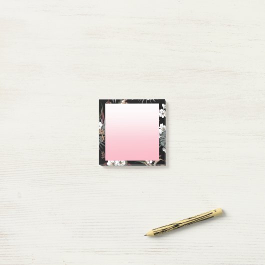 Pot it note floral (Op bureau)