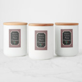 Pot Kerst Snoep Labels Cadeautags Stickers (Flessen)