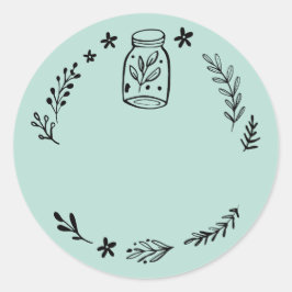 Pot / Kruiden Lege Sticker Label