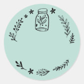 Pot / Kruiden Lege Sticker Label (Voorkant)