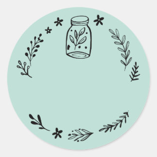 Pot / Kruiden Lege Sticker Label
