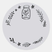 Pot / Kruiden Lege Sticker Label (Voorkant)