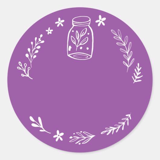 Pot / Kruiden Lege Sticker Label (Voorkant)