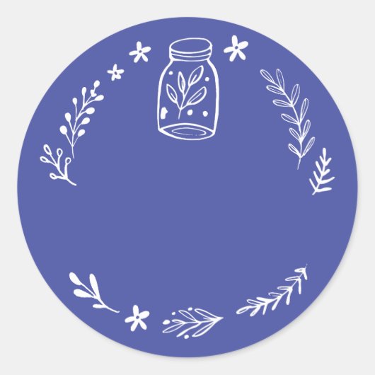 Pot / Kruiden Lege Sticker Label (Voorkant)