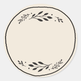 Pot / Kruiden Lege Sticker Label III