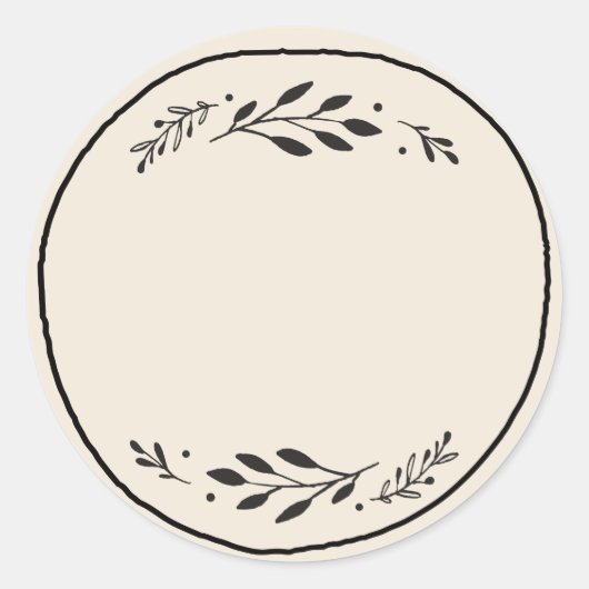 Pot / Kruiden Lege Sticker Label III (Voorkant)