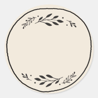 Pot / Kruiden Lege Sticker Label III