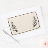 Pot / Kruiden Lege Sticker Label VII (Envelop)