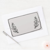 Pot / Kruiden Lege Sticker Label VII (Envelop)