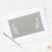 Pot / Kruiden Lege Sticker Label VII (Envelop)