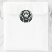 Pot Leaf Lion Sticker (Tas)