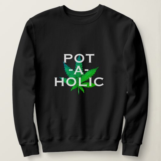 Pot Love Potaholic Alcoholic Funny T-shirt Design (Design voorkant)