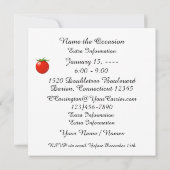 Pot Luck Jubileum Invitation versie 1 Kaart (Achterkant)