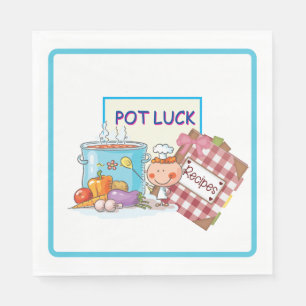 Pot Luck Papier Servet