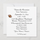 Pot Luck Uitnodiging (Achterkant)