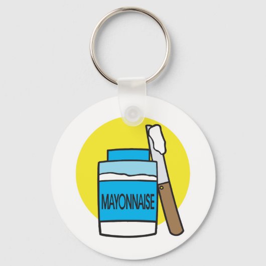 pot mayonaise sleutelhanger (Voorkant)