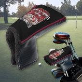 Pot met gedroogde pepers golfheadcover