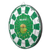 Pot met Goud en Tekst Dartbord (Voorkant Rechts)