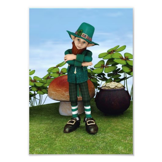 Pot met Goud Foto Afdruk (Voorkant)