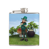 Pot met Goud Heupfles (Voorkant)