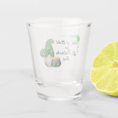 Pot met Goud Schatje op een Shot Glas (Achterkant)