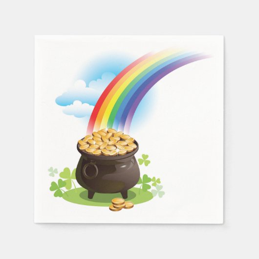 Pot met Goud Servetten (Voorkant)