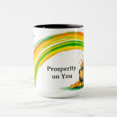 Pot met gouden munten St. Patrick's Day Mok (Midden)