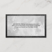 Pot met ingrediënten | kok visitekaartje (Achterkant)