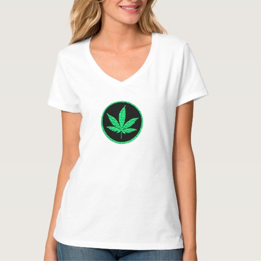 Pot Nation wiet laat wiet minnaar T-shirt ontwerp (Voorkant)