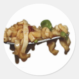 Pot Noodle Ronde Sticker