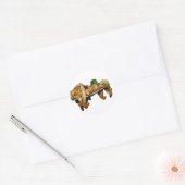 Pot Noodle Ronde Sticker (Envelop)
