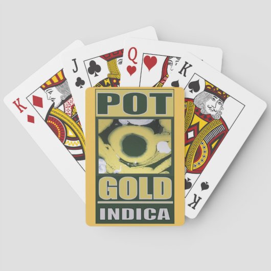POT O GOLD INDICA SPEELKAARTEN (Achterkant)