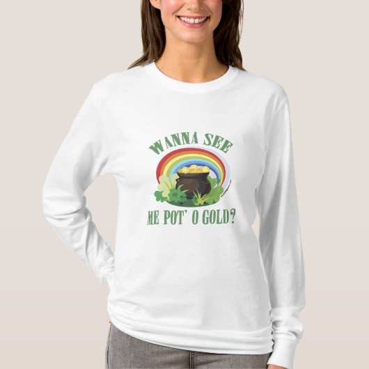 Pot O' Gold St. Paddy's Giftware T-shirt (Voorkant)