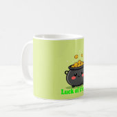 Pot of Gold Ierse mok (Voorkant links)