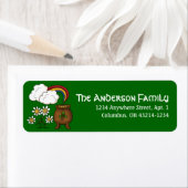 Pot of Gold Irish St. Patrick's Day Adresetiketten Etiket (Insitu)