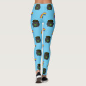 Pot of Gold Rainbow-Cartoon Leggings (Achterkant)