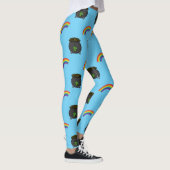 Pot of Gold Rainbow-Cartoon Leggings (Rechts)