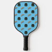 Pot of Gold Rainbow-Cartoon Pickleball Paddle (Achterkant)
