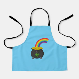 Pot of Gold Rainbow-Cartoon Schort