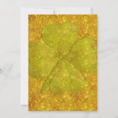 Pot of Gold St. Patrick's Day Invitation Kaart (Achterkant)