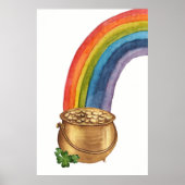 Pot of Gold St Patrick's Day Poster (Voorkant)