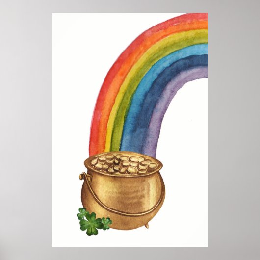 Pot of Gold St Patrick's Day Poster (Voorkant)