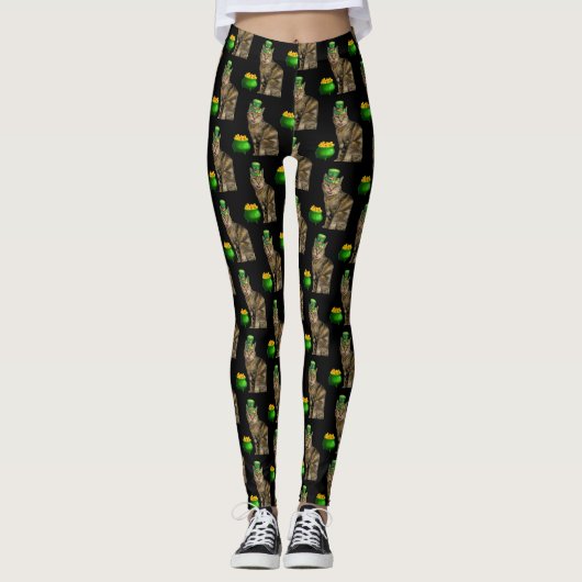 Pot O'Gold Indigo Leggings (Voorkant)