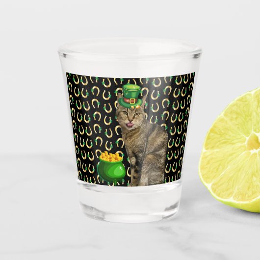 Pot O'Gold Indigo Shot Glas (Voorkant)