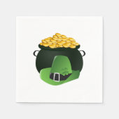 Pot o'Gold Leprechaun Pet Servet (Voorkant)
