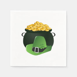 Pot o'Gold Leprechaun Pet Servet