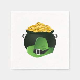 Pot o'Gold Leprechaun Pet Servet